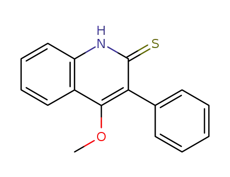 4-Methoxy-3-phenylquinoline-2(1H)-thione