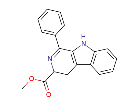 3H-Pyrido[3,4-b]indole-3-carboxylic acid, 4,9-dihydro-1-phenyl-, methyl
ester