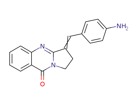 3-[1-(4-Amino-phenyl)-meth-(E)-ylidene]-2,3-dihydro-1H-pyrrolo[2,1-b]quinazolin-9-one