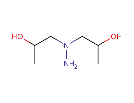 Molecular Structure of 62723-38-0 (2-Propanol,1,1'-hydrazonobis- (9CI))