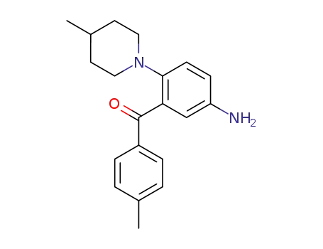 [5-Amino-2-(4-methyl-piperidin-1-yl)-phenyl]-p-tolyl-methanone