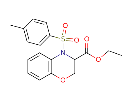 ethyl 3,4-dihydro-4-tosyl-2H-1,4-benzoxazine-3-carboxylate
