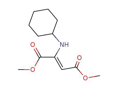 2-Butenedioic acid, 2-(cyclohexylamino)-, dimethyl ester, (Z)-