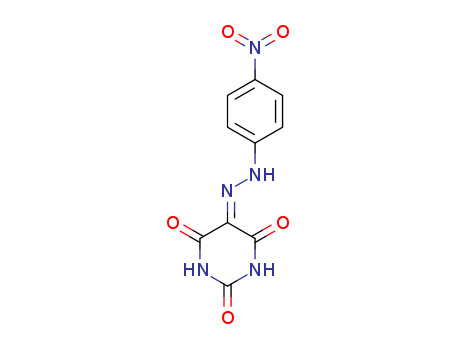 5-[(4-nitrophenyl)hydrazinylidene]-1,3-diazinane-2,4,6-trione cas  19849-55-9