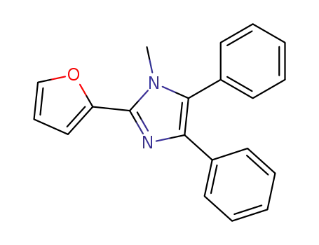 1H-Imidazole, 2-(2-furanyl)-1-methyl-4,5-diphenyl-