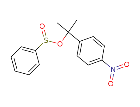 p-Nitrocumyl benzenesulfinate
