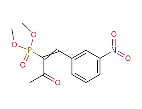 {1-[1-(3-Nitro-phenyl)-meth-(E)-ylidene]-2-oxo-propyl}-phosphonic acid dimethyl ester