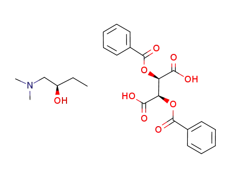 (2R,3R)-2,3-Bis-benzoyloxy-succinic acid; compound with (R)-1-dimethylamino-butan-2-ol