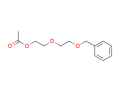 Molecular Structure of 6794-04-3 (2-[2-(benzyloxy)ethoxy]ethyl acetate)