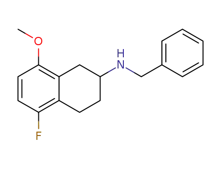 Benzyl-(5-fluoro-8-methoxy-1,2,3,4-tetrahydro-naphthalen-2-yl)-amine