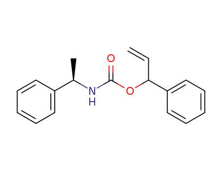 Molecular Structure of 103660-89-5 (1-(phenyl)-allyl N-(1-<1-phenyl>ethyl)carbamate)