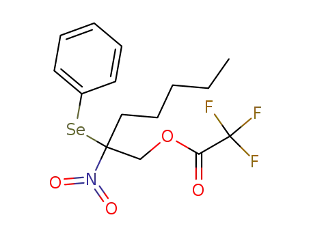 2-nitro-2-phenylseleno-heptyl-trifluoroacetate