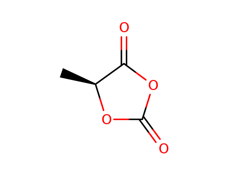 Molecular Structure of 5997-42-2 (1,3-Dioxolane-2,4-dione, 5-methyl-, (S)-)
