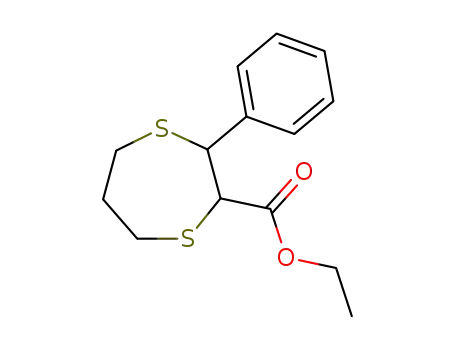 2-carbethoxy-3-phenyl-1,4-dithiepane