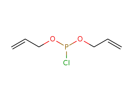 Molecular Structure of 41662-46-8 (Phosphorochloridousacid, di-2-propen-1-yl ester)
