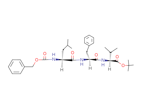 L-Valine, N-[N-[N-[(phenylmethoxy)carbonyl]-L-leucyl]-L-phenylalanyl]-, 1,1-dimethylethyl ester