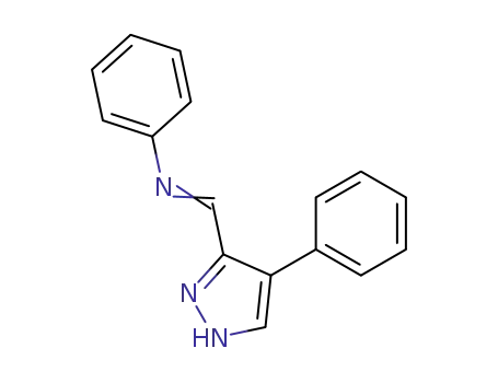 3-phenyliminomethyl-4-phenylpyrazole