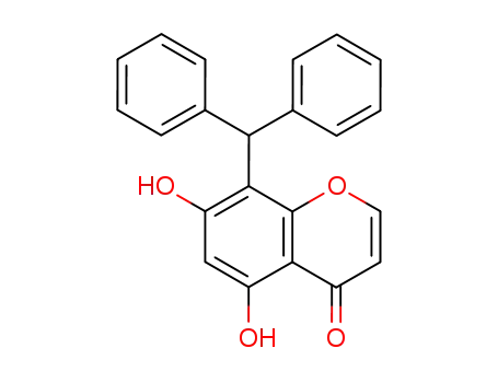5,7-dihydroxy-8-(diphenylmethyl)chromone