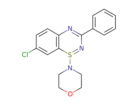 7-chloro-1-morpholino-3-phenyl-1λ<sup>4</sup>,2,4-benzothiadiazine