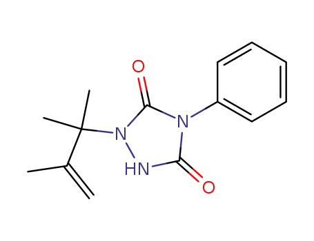 4-Phenyl-1-(1,1,2-trimethyl-2-propenyl)-1,2,4-triazolidine-3,5-dione