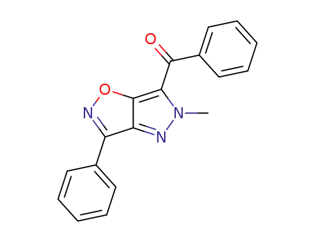 6-benzoyl-5-methyl-3-phenyl-5H-pyrazolo<3,4-d>isoxazole