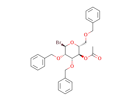 4-O-acetyl-2,3,6-tri-O-benzyl-α-D-mannopyranosyl bromide