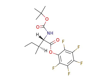 L-Isoleucine, N-[(1,1-dimethylethoxy)carbonyl]-, pentafluorophenyl ester