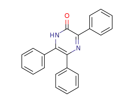 Molecular Structure of 104369-41-7 (2-hydroxy-3,5,6-triphenyl-pyrazine)