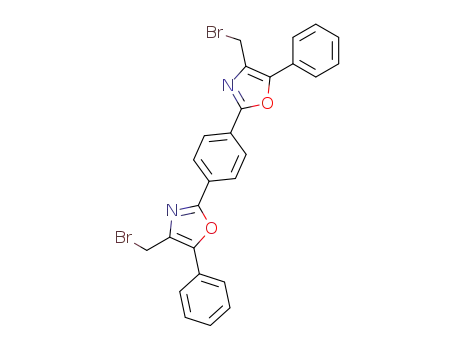 2,2'-(p-Phenylen)bis<4-brommethyl-5-phenyloxazol>