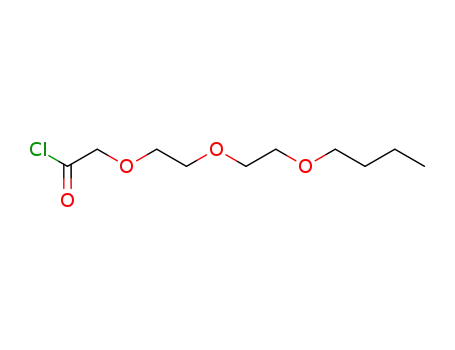 Molecular Structure of 75427-79-1 (3,6,9-trioxatridecanoyl chloride)