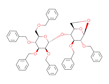 1,6-Anhydro-2,3-di-O-benzyl-4-O-(2,3,4,6-tetra-O-benzyl-α-D-mannopyranosyl)-β-D-glucopyranose