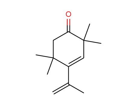 3-Cyclohexen-1-one, 2,2,5,5-tetramethyl-4-(1-methylethenyl)-