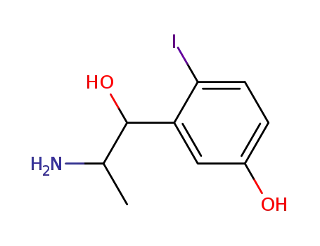 3-(2-Amino-1-hydroxy-propyl)-4-iodo-phenol