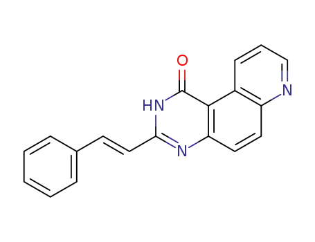Pyrido[3,2-f]quinazolin-1(2H)-one, 3-[(1E)-2-phenylethenyl]-