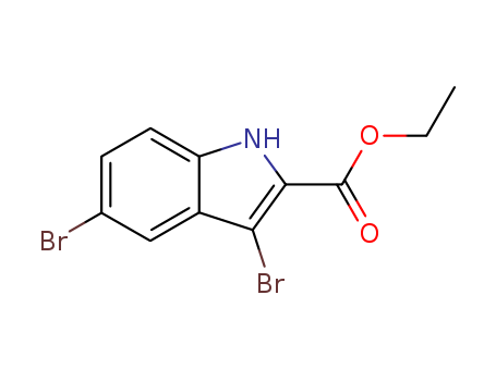 Ethyl 3,5-dibromo-1H-indole-2-carboxylate cas  77185-78-5