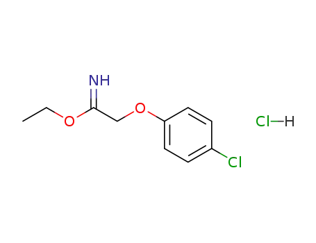 Ethyl 2-(4-chlorophenoxy)acetimidate hydrochloride