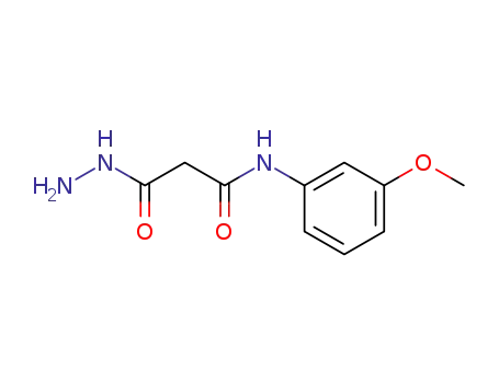 3-hydrazinyl-N-(3-methoxyphenyl)-3-oxopropanamide