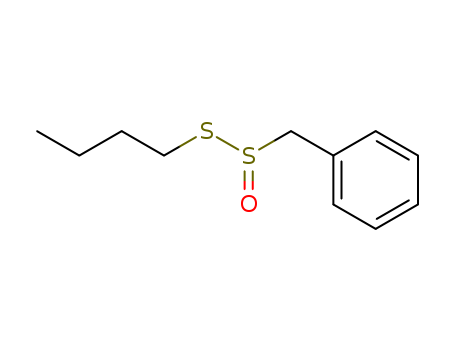 Benzenemethanesulfinothioic acid, S-butyl ester