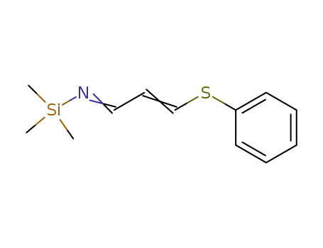 [(Z)-3-Phenylsulfanyl-prop-2-en-(Z)-ylidene]-trimethylsilanyl-amine