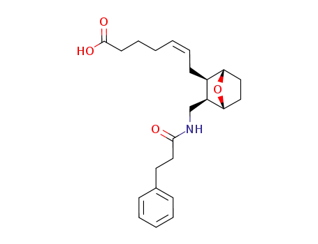 (Z)-7-{(1S,2R,3R,4R)-3-[(3-Phenyl-propionylamino)-methyl]-7-oxa-bicyclo[2.2.1]hept-2-yl}-hept-5-enoic acid