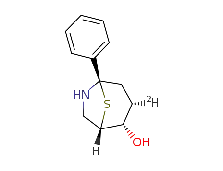 5β-phenyl-8-thia-6-azatricyclo<3.2.1>octan-3α-d-2α-ol
