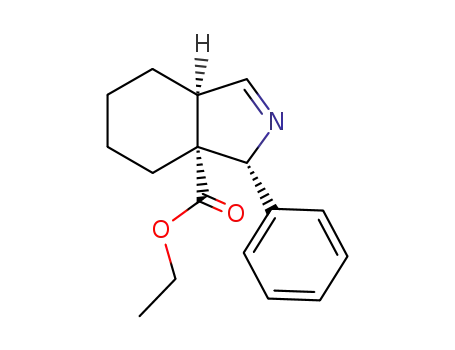 (3R,3aR,7aR)-3-Phenyl-3,4,5,6,7,7a-hexahydro-isoindole-3a-carboxylic acid ethyl ester