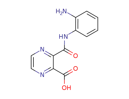 2-(2-aminophenylcarbamoyl)-3-pyrazine-carboxylic acid