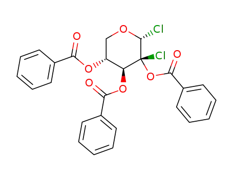 2,3,4-Tri-O-benzoyl-2-C-chloro-α-D-xylopyranosyl chloride