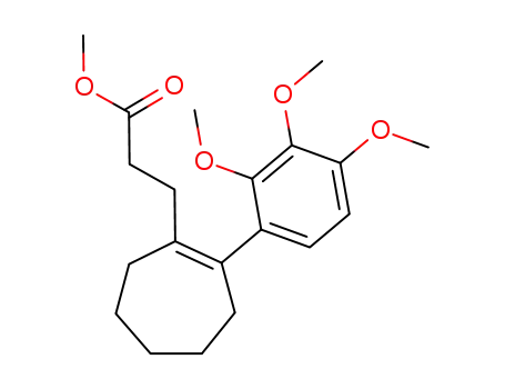 3-[2-(2,3,4-Trimethoxy-phenyl)-cyclohept-1-enyl]-propionic acid methyl ester