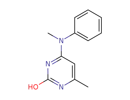 2(1H)-Pyrimidinone, 4-methyl-6-(methylphenylamino)-