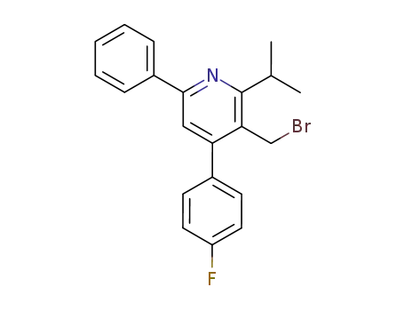 3-Bromomethyl-4-(4-fluoro-phenyl)-2-isopropyl-6-phenyl-pyridine