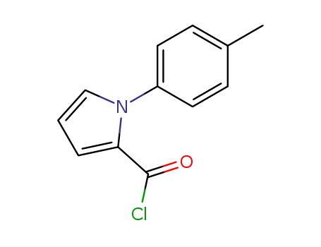 Molecular Structure of 35524-53-9 (1-<i>p</i>-tolyl-pyrrole-2-carbonyl chloride)