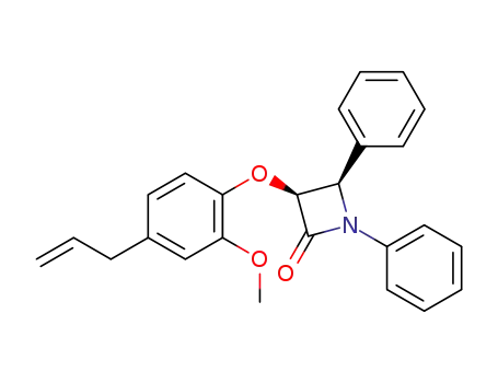 (3S,4R)-3-(4-Allyl-2-methoxy-phenoxy)-1,4-diphenyl-azetidin-2-one