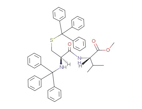 Methyl 3-methyl-2-[[2-(tritylamino)-3-tritylsulfanylpropanoyl]amino]butanoate